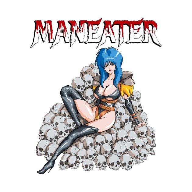 Maneater Anime Style by Pablo Romero Art