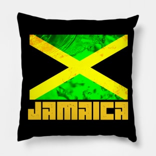 Jamaica Flag Jamaican Pride Gift Pillow