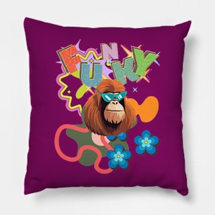 Funky Monkey Pillow