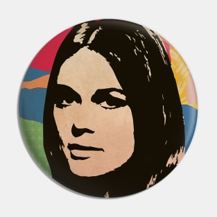 Vintage Poster - Gloria Steinem Style Pin