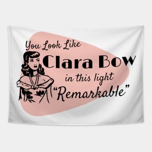 Clara Retro Pink Tapestry