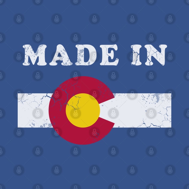 Made In Colorado Flag by E