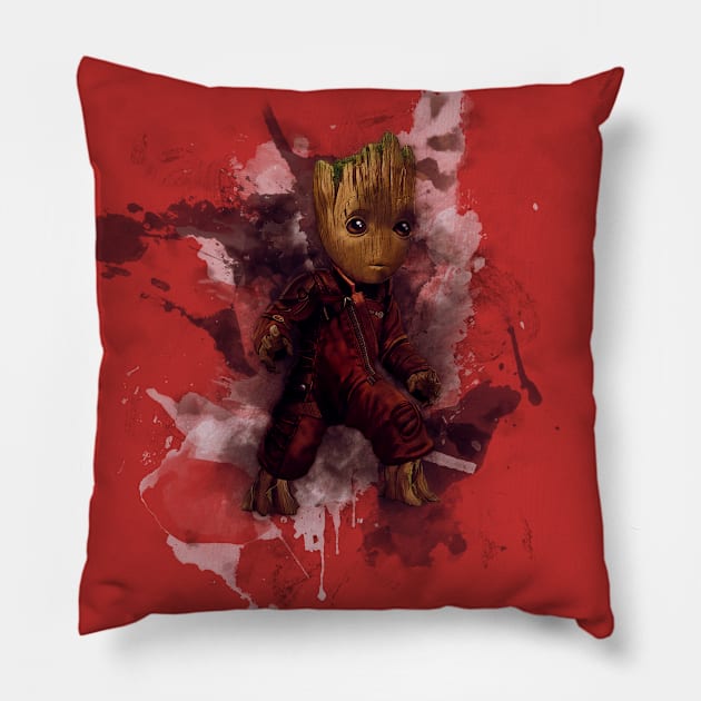 Little Groot Pillow by Falka