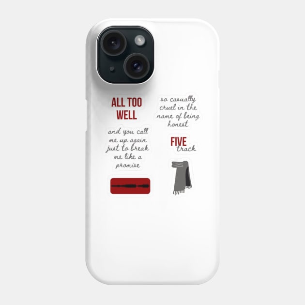 All Too Well Phone Case by nour-trend