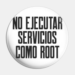 Ciberseguridad No Ejecutar Servicios Como Root Pin