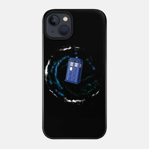 Space and Time and the Universe - Tardis - Phone Case