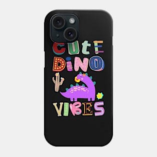 Cute Dino Vibes No. 3 Phone Case