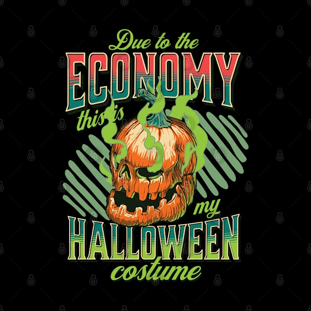 Evil pumpkin - Halloween economy costume by Backpack-Hiker