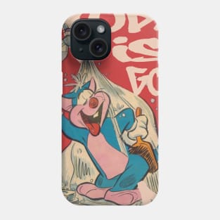 Today is gonna be a good day funny cartoon cat vinatge Phone Case