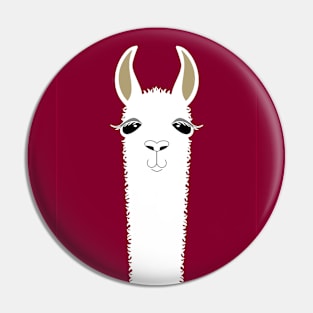 LLAMA PORTRAIT #3 Pin