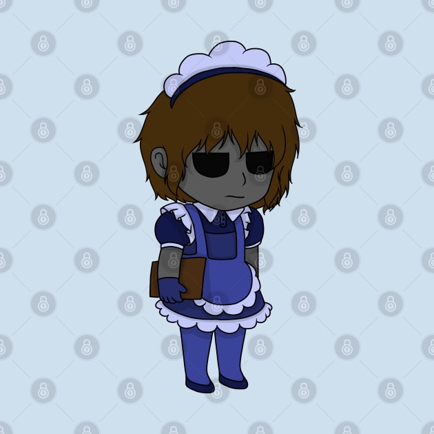 eyeless jack maid chibi by LillyTheChibi