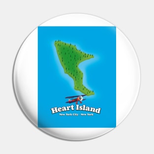 Hart Island New York New York map Pin