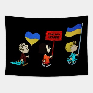 Stand with ukraine Tapestry