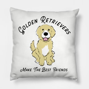 Golden Retriever Fan Gift Retriever Dog Fan Pillow