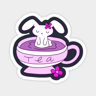 Bunny Tea Magnet