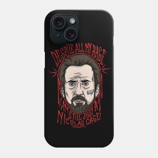 Nicolas Rage Cage Phone Case