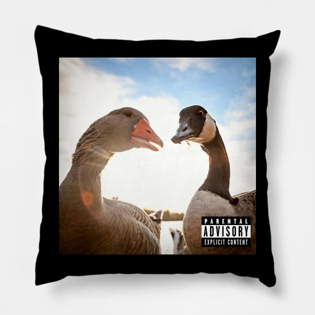 Goose Album Cover Pillow by OnlyGeeses