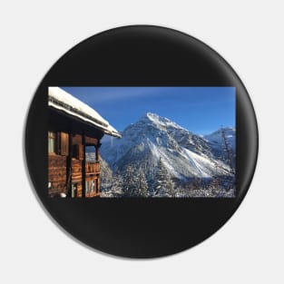 Looking out over the Swiss mountains Pin