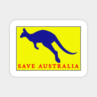 Save Australia Magnet