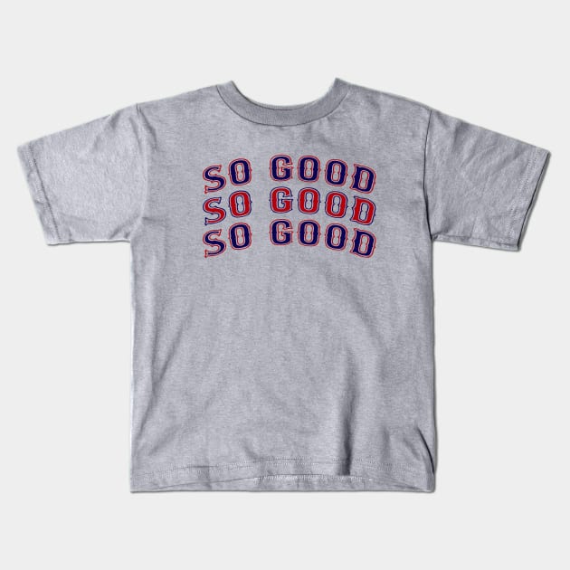 FanSwagUnltd So Good, Boston Red Sox Baseball Kids T-Shirt