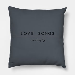 love songs - small Pillow