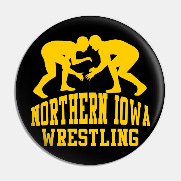 Northern Iowa Wrestling Pin by tropicalteesshop