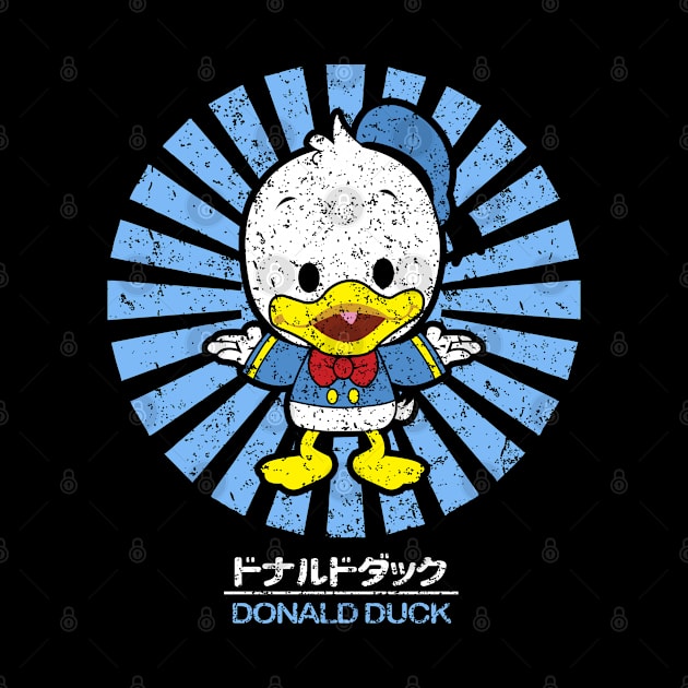 Donald Duck Retro Chibi by mighty corps studio