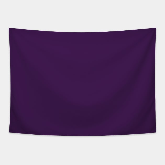 abstract preppy solid color dark Purple Tapestry by Tina