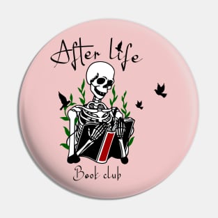 Afterlife Book Club Pin