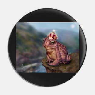 King of the Toads Pin