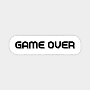 Game Over - Design 2 Magnet