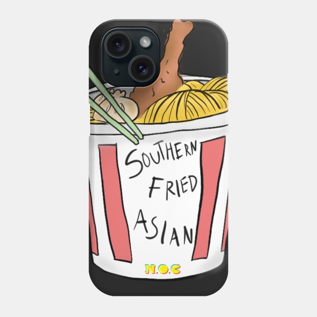 Southern Fried Asian Phone Case by The Nerds of Color