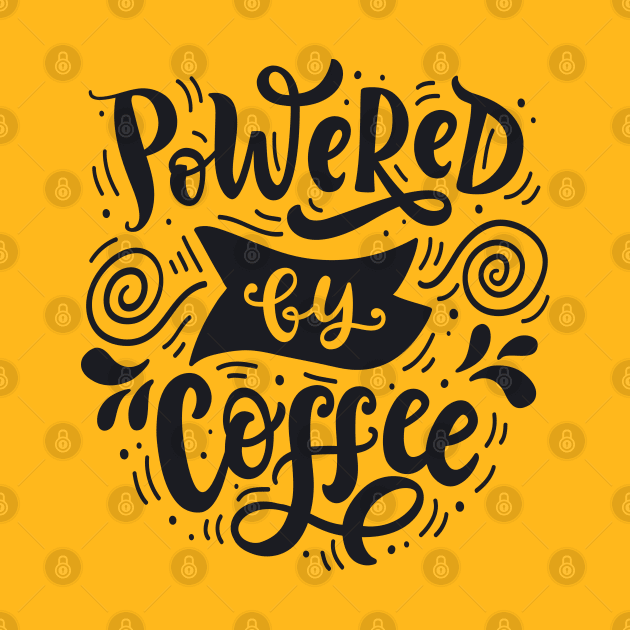 Powered By Coffee by BullBee