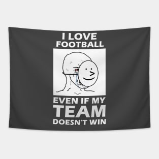 Real Football Fan Tapestry