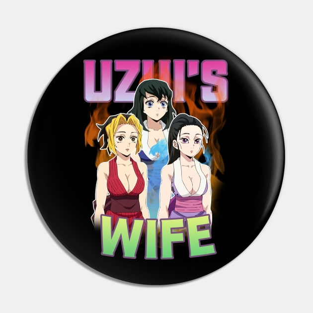 Bootleg Demon Slayer Uzui Wife Pin by inosukeino