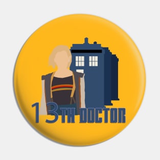 13th Doctor T-shirt Pin