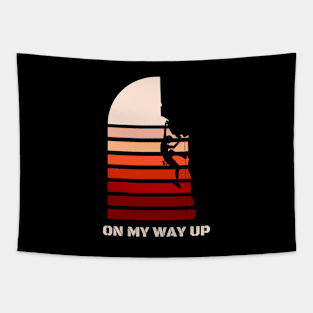 Outdoors, on my way up Tapestry