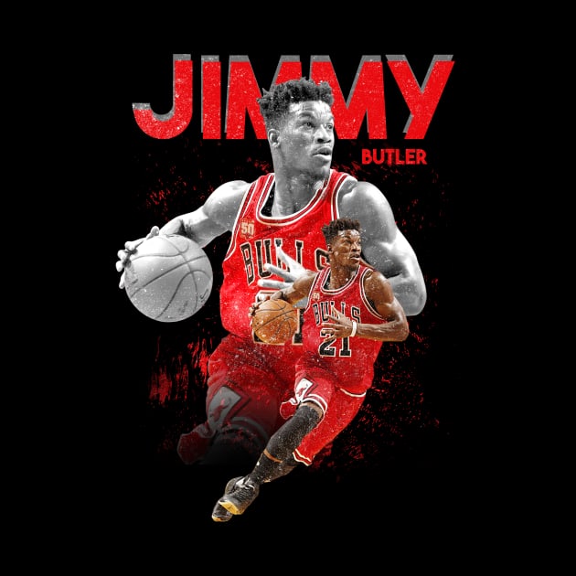 Jimmy Butler Bulls by kalush club