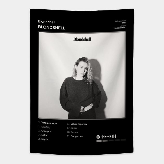 Blondshell - Blondshell Tracklist Album Tapestry by 80sRetro