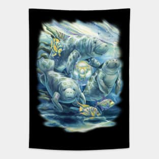 Dugong Marine Animals Tapestry