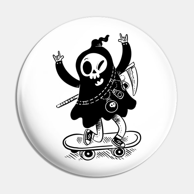 GRIM REAPER Pin by Draw For Fun 