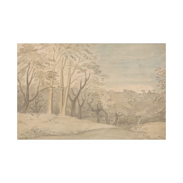 A Woody Landscape by William Blake by Classic Art Stall