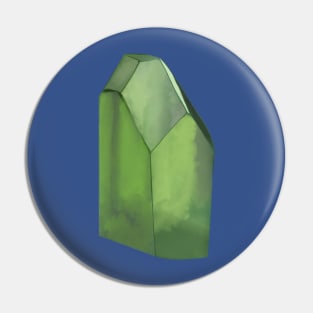 Peridot Crystal August Birthstone Pin