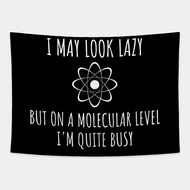 Chemistry Scientist Biologist Student Tapestry by ChrisselDesigns