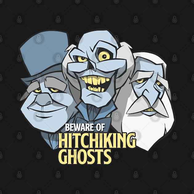 Hitchhiking Ghosts by Chris Ganaway Art