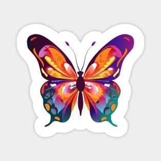 Artistic Flutterflies Magnet