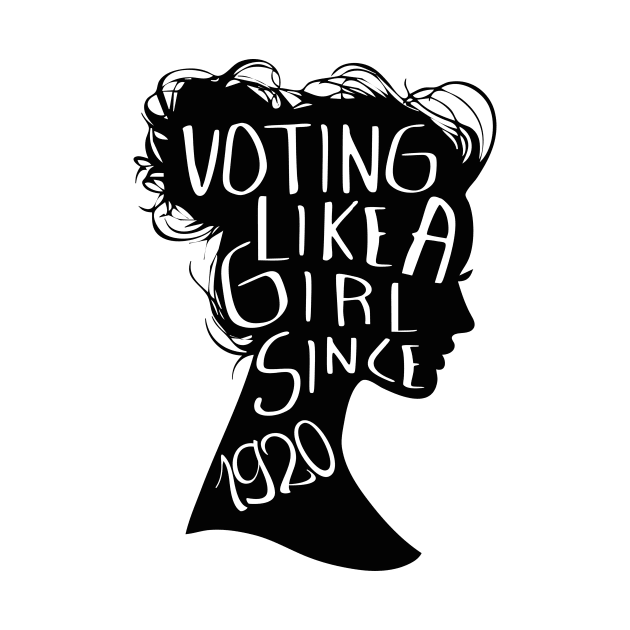 Voting like a girl since 1920 by TheRainbowPossum