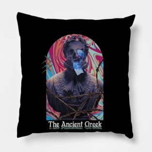 Skull Greek Pillow