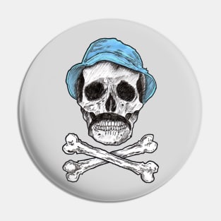 Danger Skull Pin