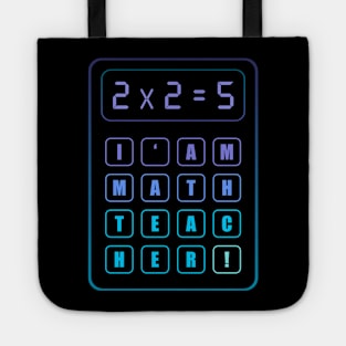 Math teacher Tote